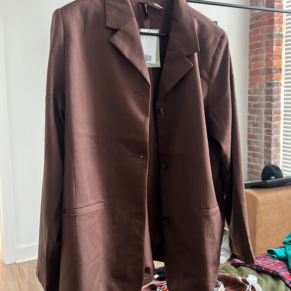 Brown blazer